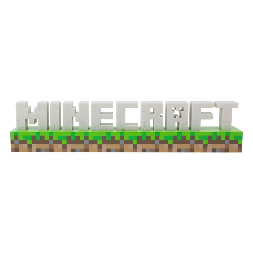 Minecraft Leuchte Logo 41 cm